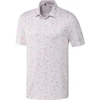 Men's Flag Print Short Sleeve Polo