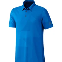 Men's Shaped Jacquard Short Sleeve Polo