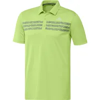 Men's Chest Print Short Sleeve Polo