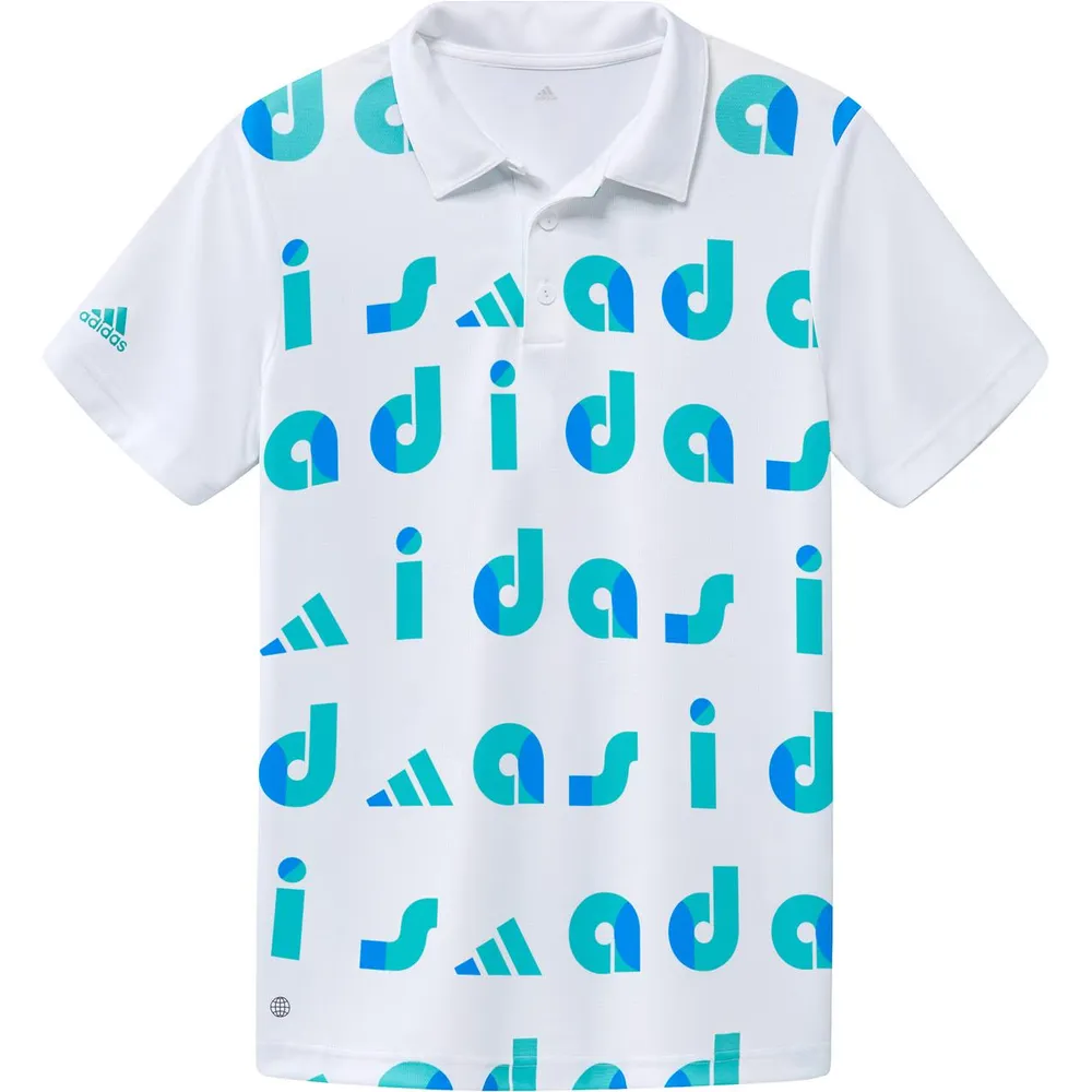 Boys' Graphic Short Sleeve Polo