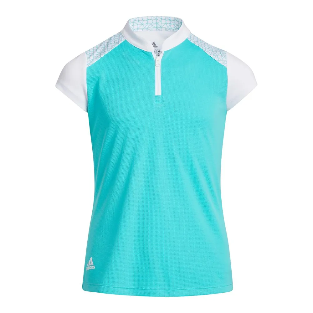 Girls' Colourblock Short Sleeve Polo