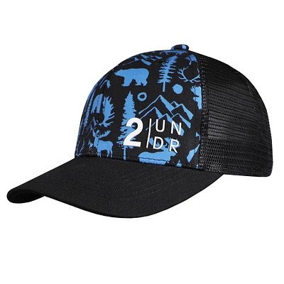 Men's Mesh Print Snapback Cap