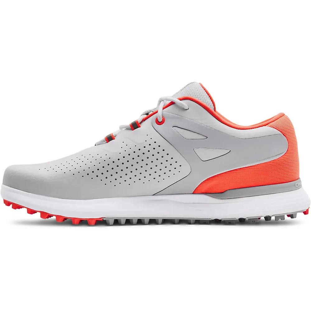 Women's Charged Breathe Spikeless Golf Shoe - Grey/Orange