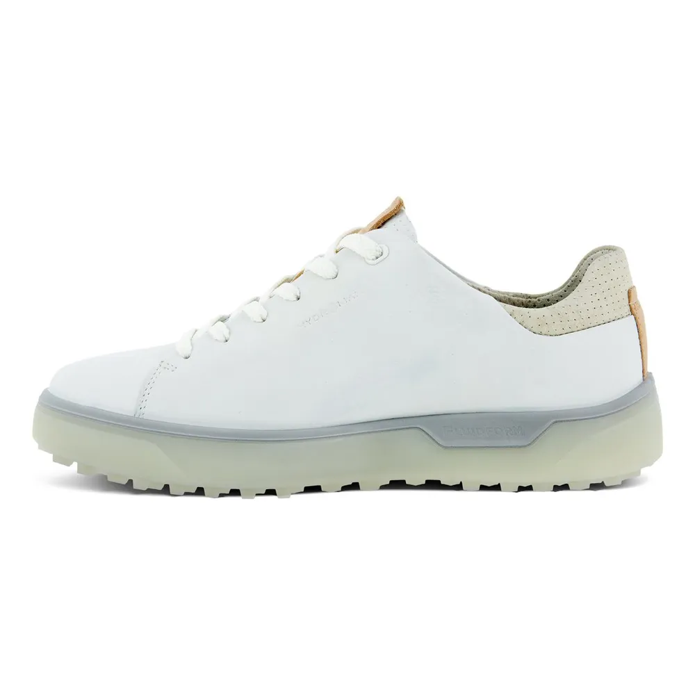 Women's Tray Spikeless Golf Shoe - White