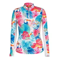 Women's Fun in the Sun Brigitta Printed Longsleeve Sun Top