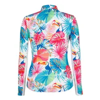 Women's Fun in the Sun Brigitta Printed Longsleeve Sun Top