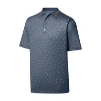 Men's Push Play Print Lisle Short Sleeve Polo