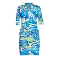 Women's Fun in the Sun Larisa Printed Half Sleeve Dress