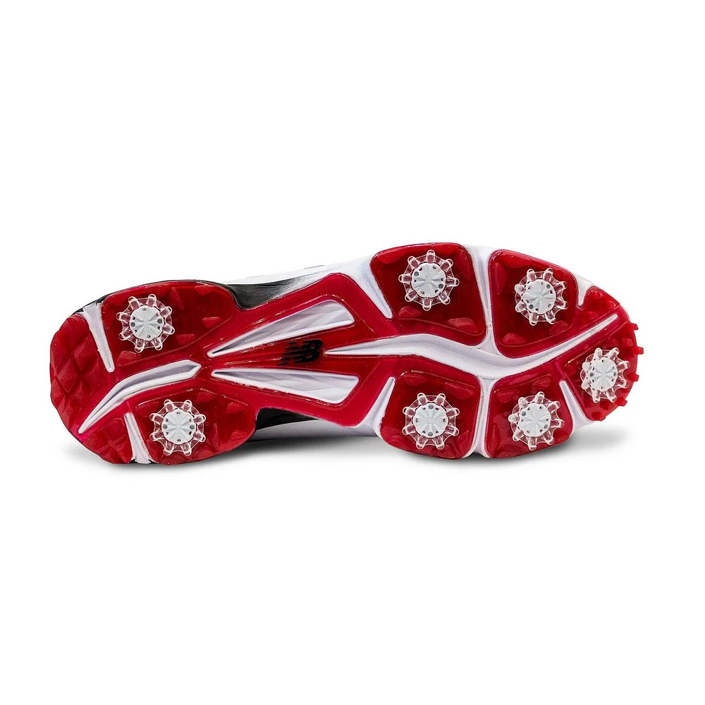Men's Striker V3 Spiked Golf Shoe - White/Red