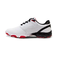 Men's Striker V3 Spiked Golf Shoe - White/Red