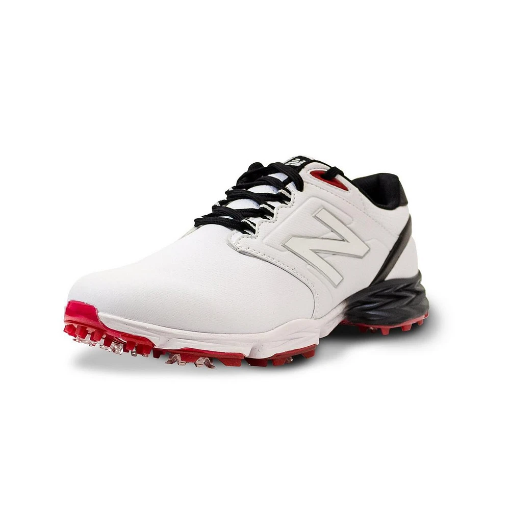 Men's Striker V3 Spiked Golf Shoe - White/Red