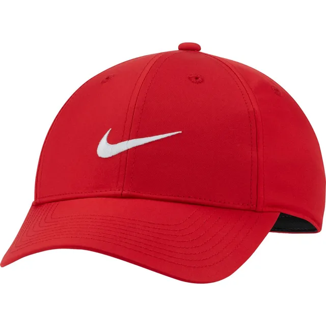 Youth Nike Pink Metal Swoosh Adjustable Hat