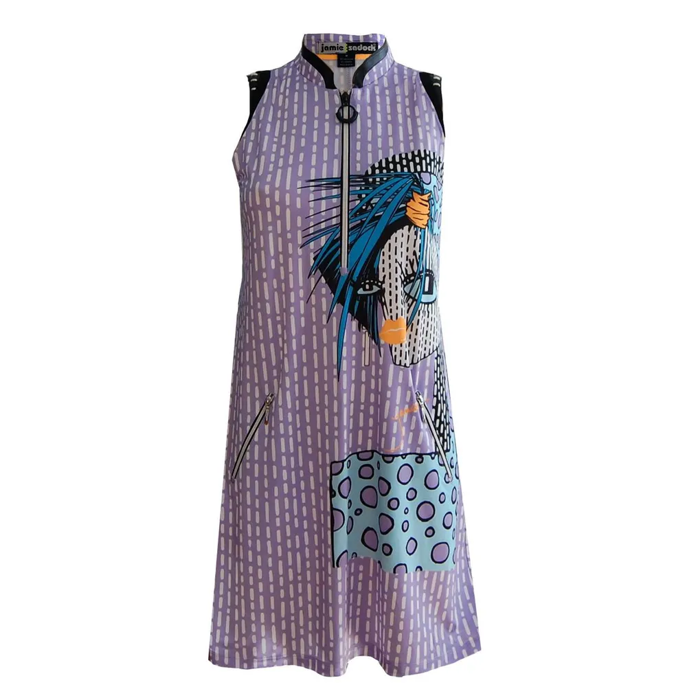 Women's Chloe Printed Sleeveless Dress