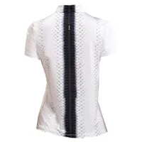 Women's Habu Printed Short Sleeve Polo