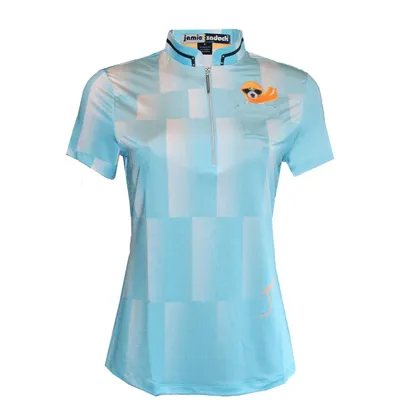 Women's Coco Printed Short Sleeve Polo