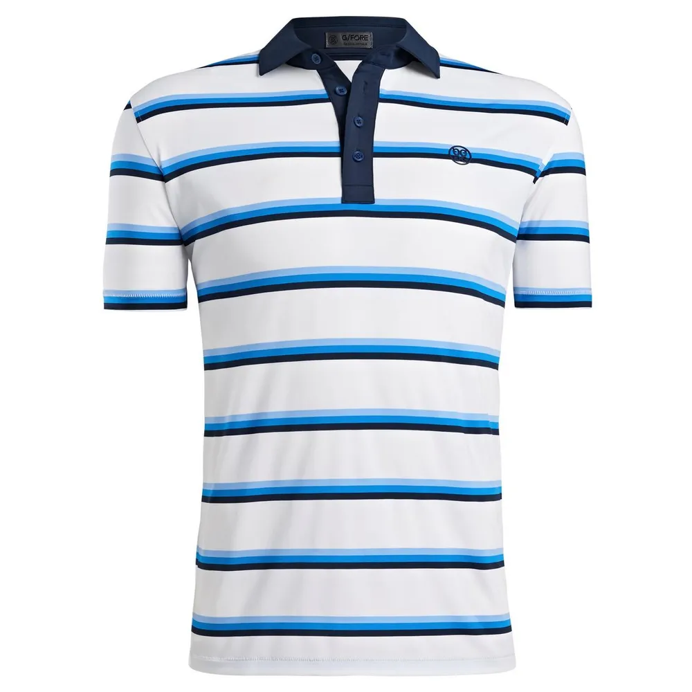 Men's Tristripe Short Sleeve Polo