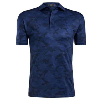 Men's Icon Camo Printed Short Sleeve Polo