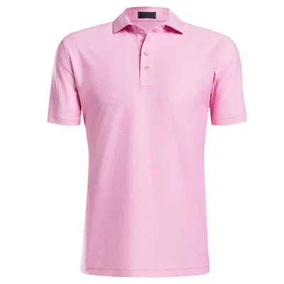 Men's Dots Short Sleeve Polo