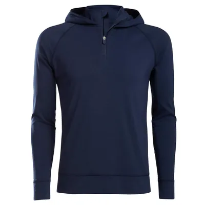 Men's Hooded Luxe 1/4 Zip Pullover