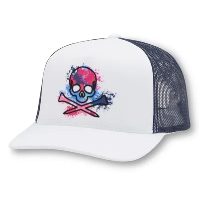 Men's Splatter Skull & T'S Trucker Cap