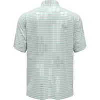 Men's Micro Conversational Print Short Sleeve Polo