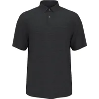 Men's Space Dye Texture Short Sleeve Polo