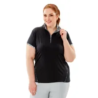 Women's Samba Short Sleeve Polo Plus