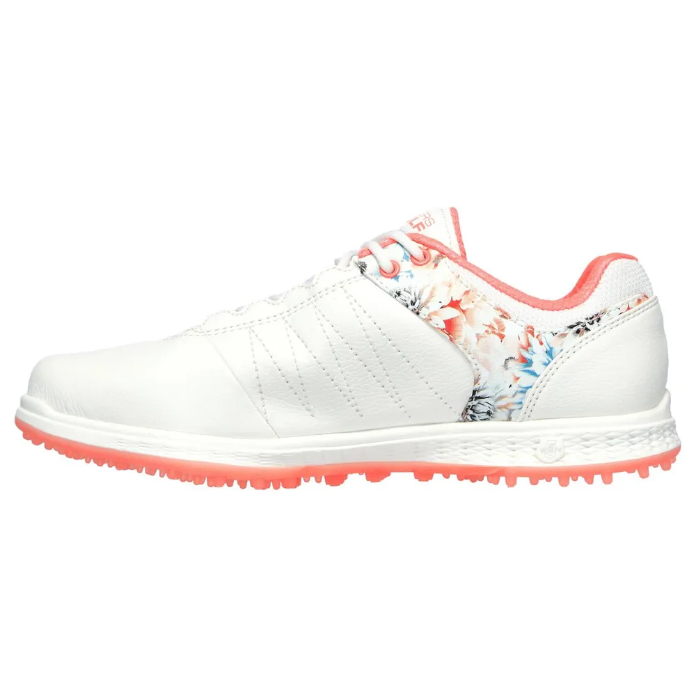 Women's Go Golf Pivot Tropics Spikeless Golf Shoe - White/Multi