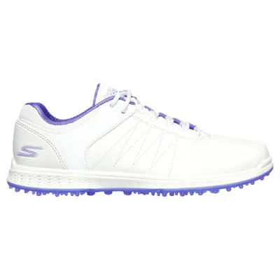 Women's Go Golf Pivot Spikeless Golf Shoe - White/Purple