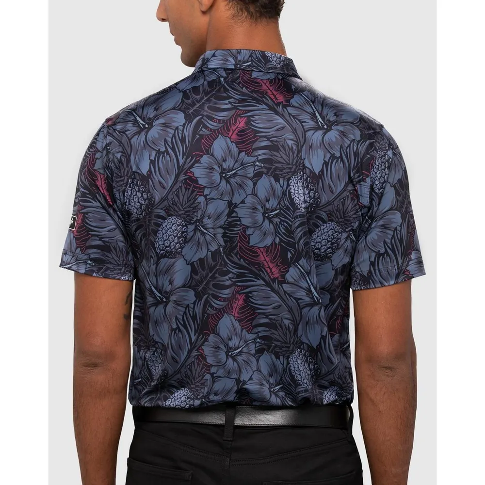 Men's Tropical Twilight Short Sleeve Polo