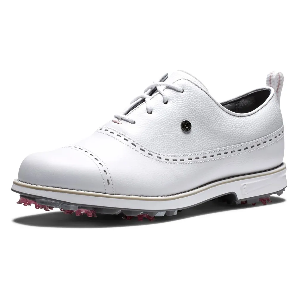 Women's Premiere Series Spiked Golf Shoe - White