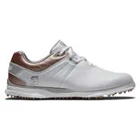 Women's Pro SL Spikeless Golf Shoe - White/Rose Gold