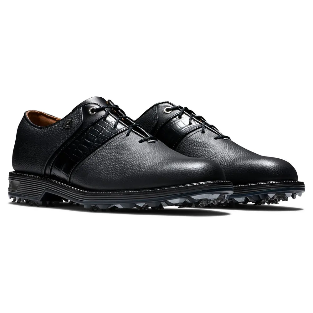 Men's DryJoys Premiere Packard Spiked Golf Shoe - Black