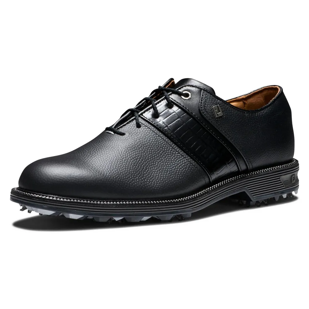 Men's DryJoys Premiere Packard Spiked Golf Shoe - Black