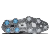 Men's Tour Alpha Spiked Golf Shoe - White/Grey/Blue