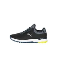 Men's PROADAPT Alphacat Spikeless Golf Shoe- Black/Navy/Yellow