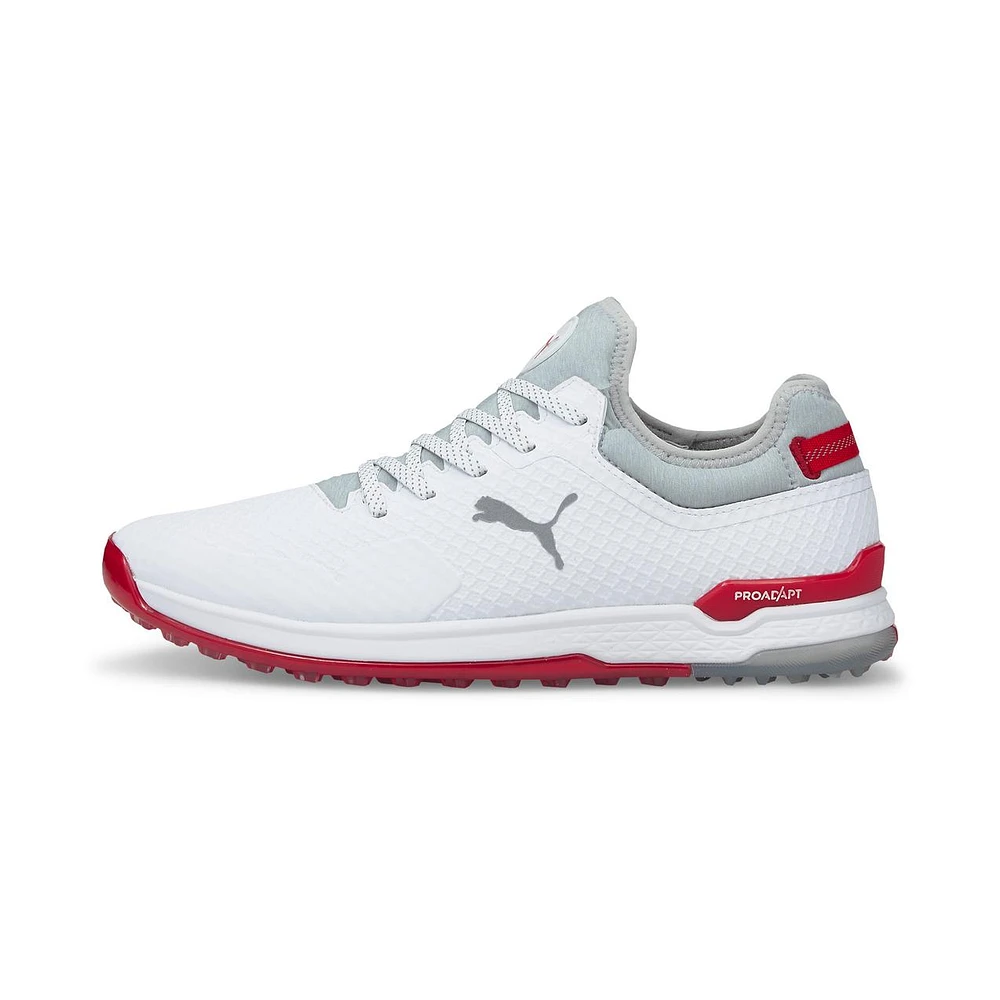 Men's PROADAPT Alphacat Spikeless Golf Shoe- White
