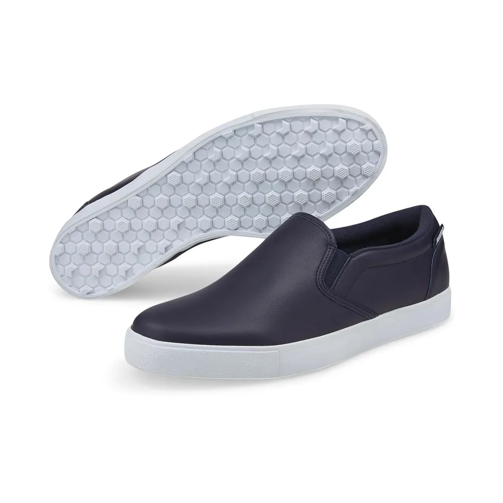 Men's OG Palmer Collection Slip On Limited Edition Spikeless Golf Shoe - Navy