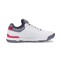Limited Edition - Men's PROADAPT Alphacat Love Golf/H8 Spikeless Golf Shoe- White/Grey/Red