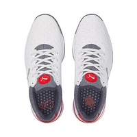 Limited Edition - Men's PROADAPT Alphacat Love Golf/H8 Spikeless Golf Shoe- White/Grey/Red