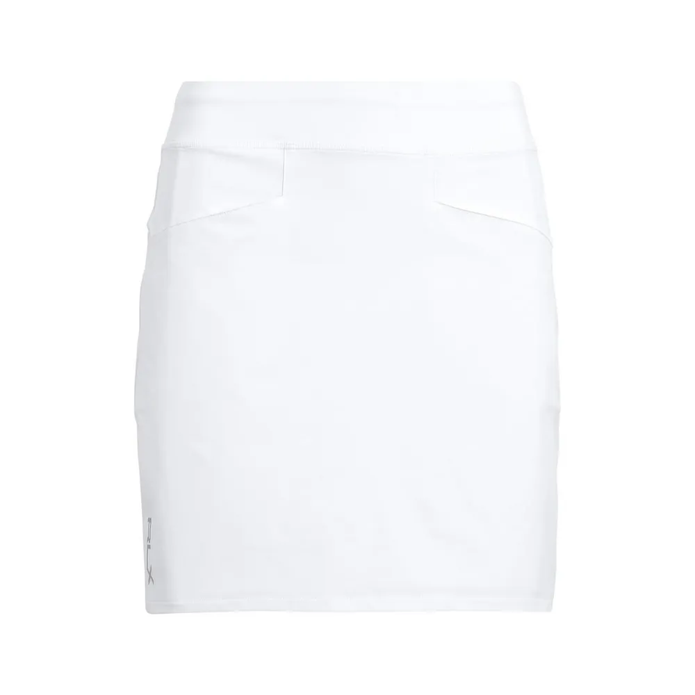 Women's Solid Pleated 17 Inch Aim Skort