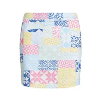 Women's Aim Geo Patch Print 17 Inch Skort