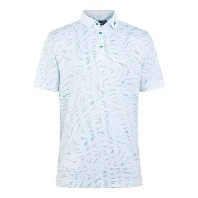 Men's KV Print Regular Fit Short Sleeve Polo