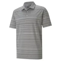 Men's MATTR Fine Stripe Short Sleeve Polo