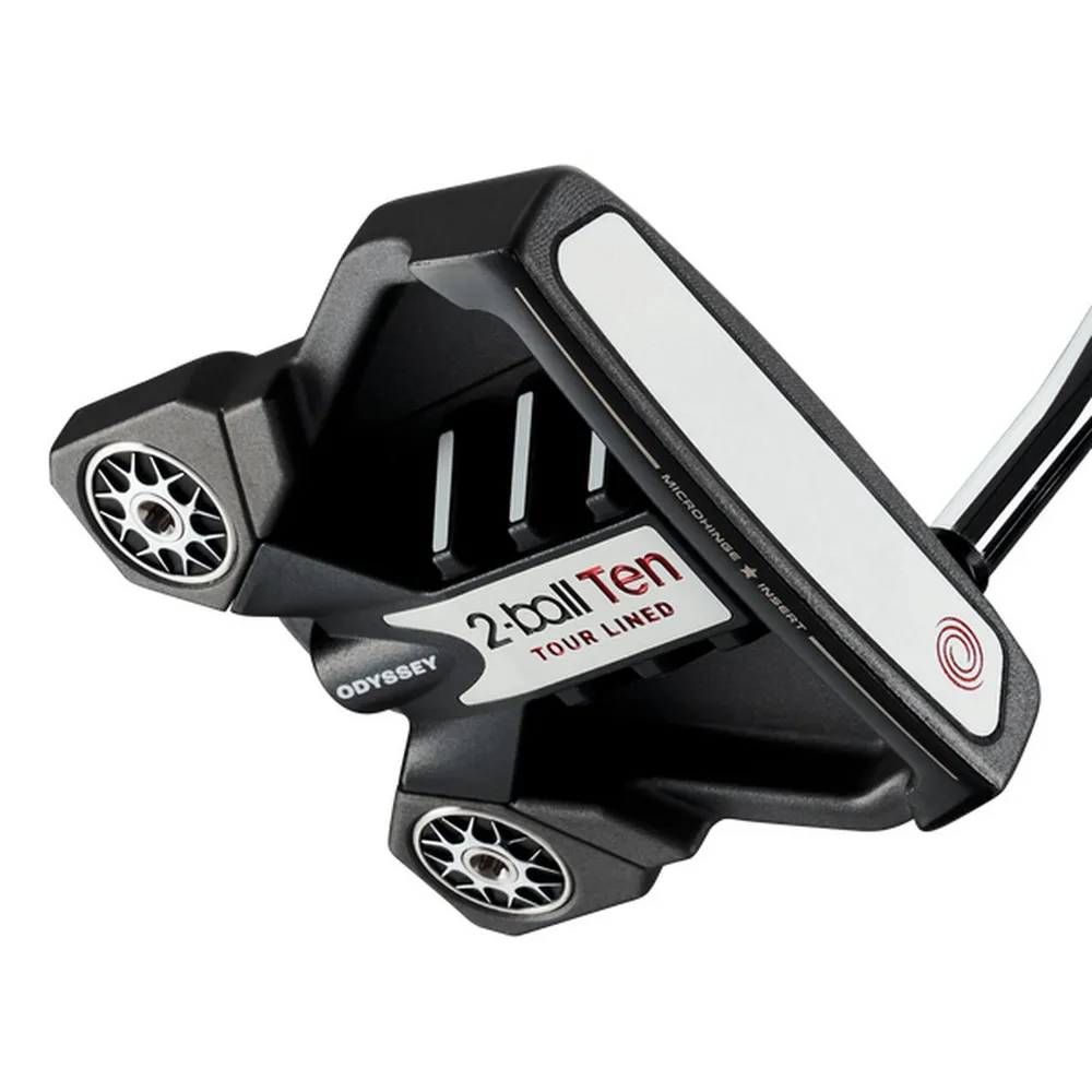 2-Ball Ten Lined Stroke Lab Putter with Oversized Grip