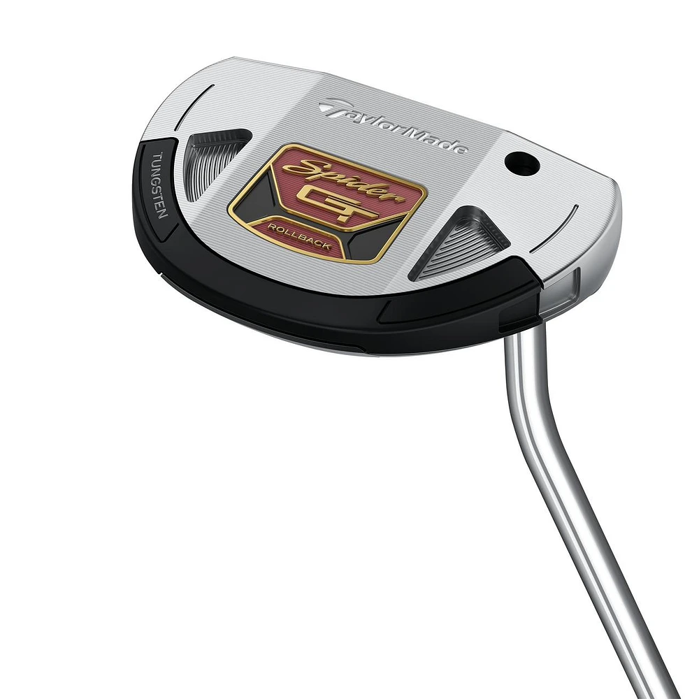 Spider GT Rollback Silver/Black Single Bend Putter