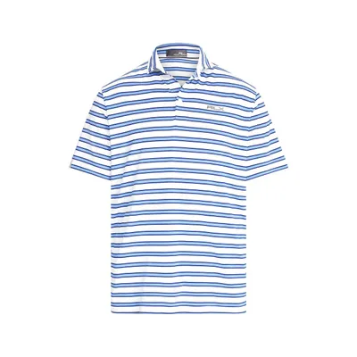 Men's Airflow Featherweight Stripe Short Sleeve Polo