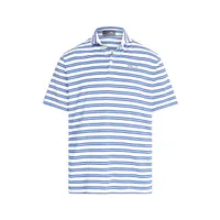 Men's Airflow Featherweight Stripe Short Sleeve Polo