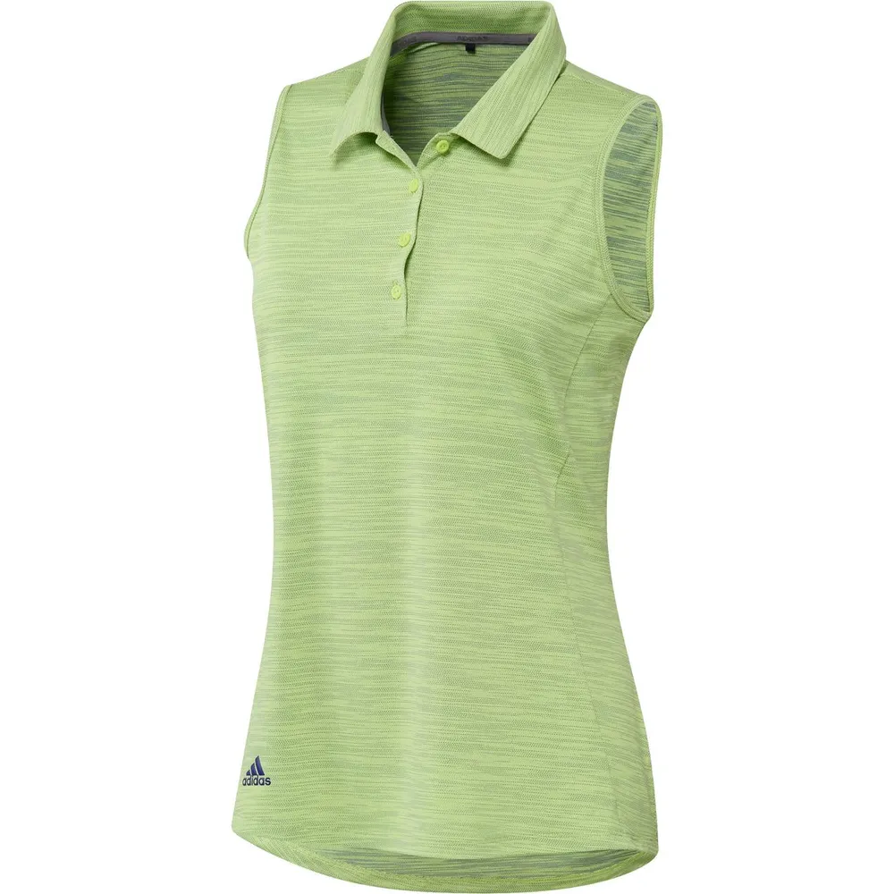 Women's Spacedye Sleeveless Polo