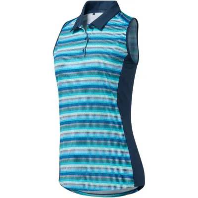 Women's Ultimate365 Printed Sleeveless Polo